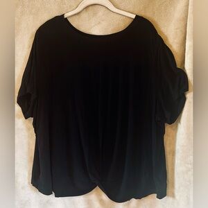 Torrid Classic Black Short Sleeve Top